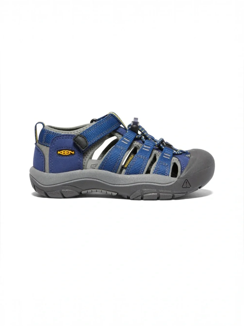KEEN Newport H2 Kids Blue Sport Sandals Water Shoes Waterproof Hiking Size 10 US
